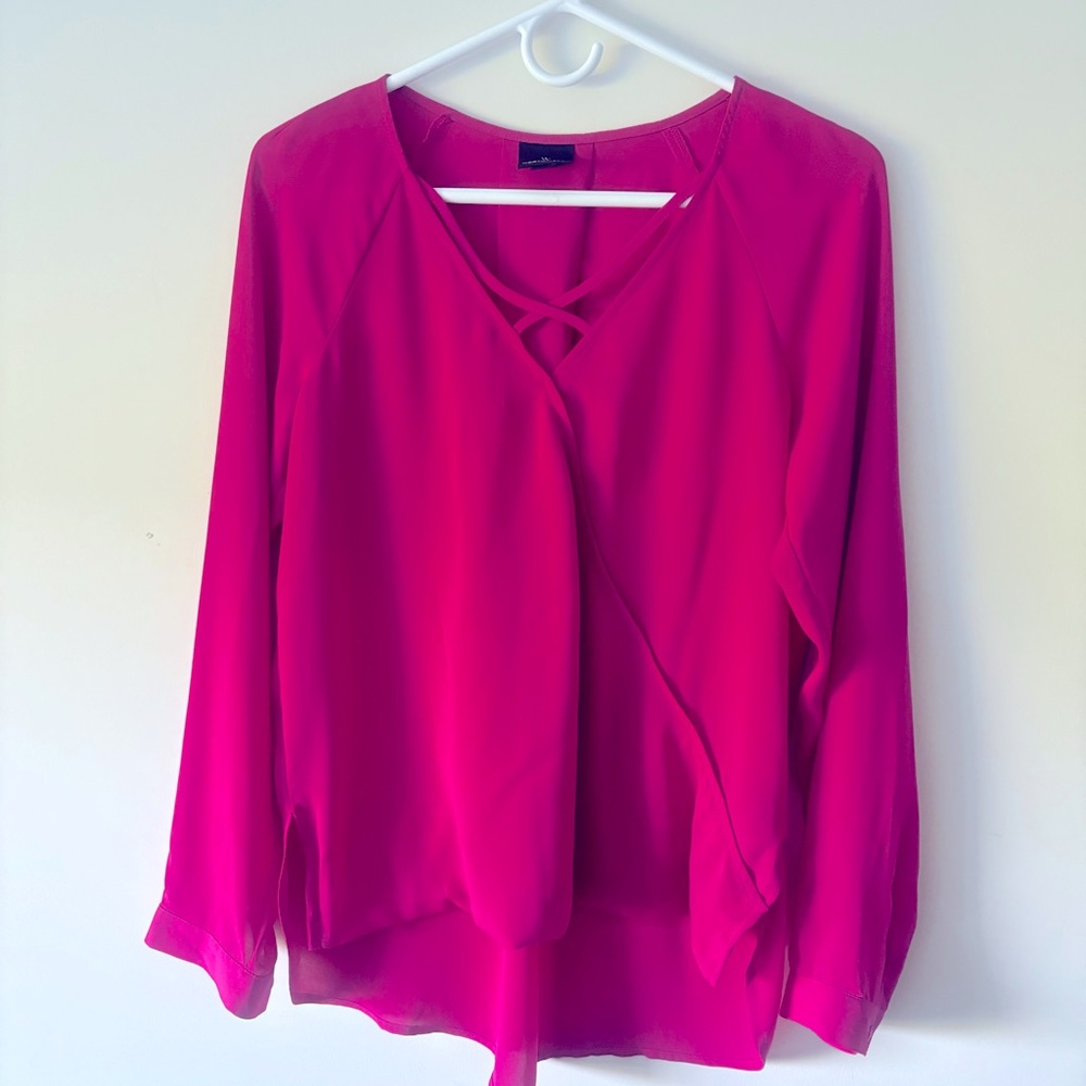Pink blouse